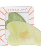 Crystallove Jade Gua Sha masážní pomůcka 1 ks