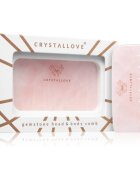 Crystallove Rose Quartz Comb masážní pomůcka na vlasy a tělo 1 ks
