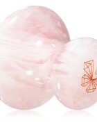 Crystallove Rose Quartz Mushroom masážní pomůcka na obličej 1 ks