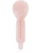 Crystallove Rose Quartz Spoon Eye Gua Sha masážní pomůcka na oční okolí 1 ks
