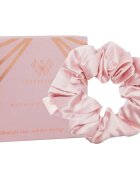 Crystallove Silk Scrunchie hedvábná gumička do vlasů Rose 1 ks