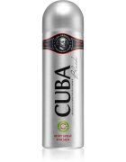 Cuba Black deodorant ve spreji pro muže 200 ml