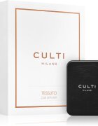 Culti Milano Car Diffuser Black Tessuto vůně do auta + náhradní náplň 1 ks