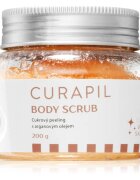 Curapil Body scrub cukrový tělový peeling s arganovým olejem 250 g