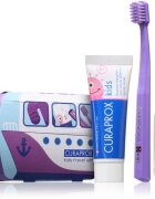 Curaprox Kids Travel Set cestovní set na zuby jazyk a dásně pro děti