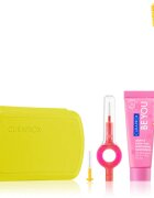 Curaprox Travel Set cestovní set na zuby jazyk a dásně Green