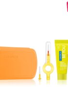 Curaprox Travel Set cestovní set na zuby jazyk a dásně Orange