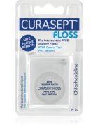 Curasept Dental Tape PTFE Flat Section dentální páska s teflonovým povrchem s antibakteriální přísadou 35 m