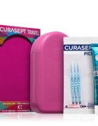 Curasept Travel Set cestovní set na zuby jazyk a dásně