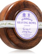 D.R. Harris Shawing Bowl Mahogany wood mýdlo na holení Lavender 100 g