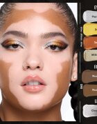 Danessa Myricks Beauty Colorfix Liquid Metals multifunkční líčidlo pro oči rty a tvář odstín Platinum 10 ml