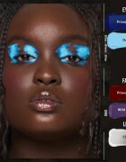 Danessa Myricks Beauty Colorfix Mattes multifunkční líčidlo pro oči rty a tvář odstín Primary Blue 10 ml