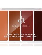 Danessa Myricks Beauty Dewy Cheek & Lip Palette multifunkční paleta na obličej odstín Dew It Undercover 25 g