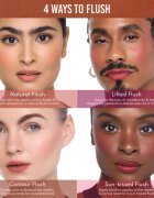 Danessa Myricks Beauty Yummy Skin Blurring Balm Powder Flushed tónovací balzám na rty a tváře odstín Grape Soda 6 g