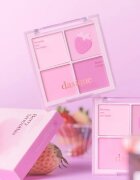 Dasique Blending Mood Cheek paleta tvářenek pro zdravý vzhled odstín 06 Berry Smoothie 10 g