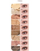 Dasique Eye Shadow Palette paletka očních stínů odstín 01 Sugar Brownie 7 g