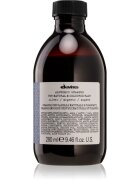Davines Alchemic Shampoo Silver vyživující šampon pro zvýraznění barvy vlasů 280 ml