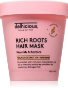 delhicious RICH ROOTS Nourishing Hair Mask vyživující maska na vlasy 3 v 1 175 g