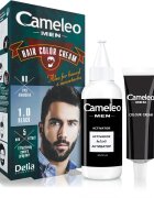 Delia Cosmetics Cameleo Men barva na vlasy odstín 1.0 Black 30 ml