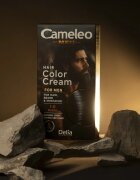 Delia Cosmetics Cameleo Men barva na vlasy odstín 1.0 Black 30 ml