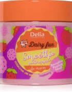 Delia Cosmetics Dairy Fun tělový peeling Raspberry 350 g
