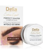 Delia Cosmetics Eyebrow Expert fixační vosk na obočí odstín Brown 10 ml