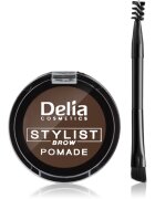Delia Cosmetics Eyebrow Expert pomáda na obočí odstín Dark Brown 4 g