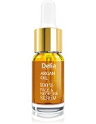 Delia Cosmetics Professional Face Care Argan Oil intenzivní regenerační a omlazující sérum s arganovým olejem na obličej krk a dekolt 10 ml