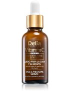 Delia Cosmetics Vitamin C rozjasňující sérum s vitaminem C na obličej a krk 30 ml