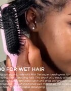 Denman Detangling D90 The Mini Detangler kartáč pro snadné rozčesání vlasů Pink Crush 1 ks