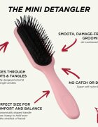Denman Detangling D90 The Mini Detangler kartáč pro snadné rozčesání vlasů Pink Crush 1 ks