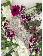 Denman Floral Fantasies D28 Wide Tooth Detangler Comb hřeben na vlasy 1 ks