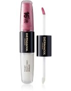 Dermacol 16H Lip Colour dlouhotrvající rtěnka a lesk na rty odstín 11 Soft Heart 2x4 ml