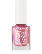 Dermacol 5 Day Stay Aura dlouhotrvající lak na nehty s perleťovým leskem odstín 69 Rose Glow 11 ml