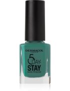 Dermacol 5 Day Stay dlouhotrvající lak na nehty odstín 66 Emerald 11 ml