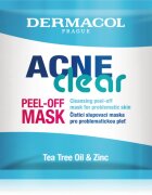 Dermacol Acne Clear čisticí slupovací maska pro problematickou pleť 8 ml