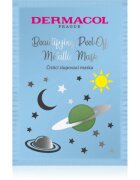 Dermacol Beautifying Peel-Off Metallic Mask slupovací maska pro hloubkové čištění 15 ml