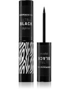 Dermacol Black Sensation Ultra Black tekuté oční linky odstín Black 2.8 ml