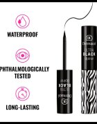 Dermacol Black Sensation Ultra Black tekuté oční linky odstín Black 2.8 ml