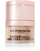 Dermacol Caviar Long Stay dlouhotrvající make-up s výtažky z kaviáru a zdokonalující korektor odstín 4 Tan 30 ml
