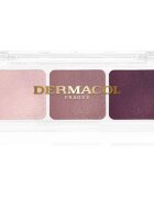 Dermacol Compact Trio paletka očních stínů odstín 1 French Vineyard 4.2 g