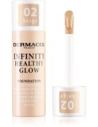 Dermacol Infinity Healthy Glow tekutý make-up SPF 10 odstín 02 Beige 20 g