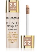 Dermacol Infinity vysoce krycí make-up SPF 15 odstín 2.5 Vanilla 20 g