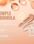 Dermacol Infinity vysoce krycí make-up SPF 15 odstín 2.5 Vanilla 20 g