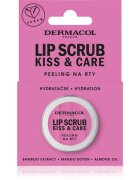 Dermacol Kiss & Care peeling na rty z bambusu vůně Red Fruit 12 ml
