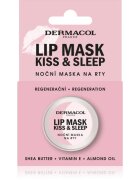 Dermacol Kiss & Sleep noční maska na rty vůně Bílá čokoláda 12 g