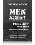 Dermacol Men Agent slupovací maska proti černým tečkám s aktivním uhlím pro muže 15 ml