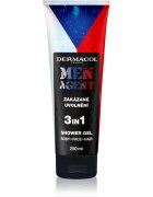 Dermacol Men Agent Zakázané Uvolnění sprchový gel pro muže 3 v 1 250 ml