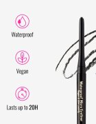 Dermacol Micro Eyeliner Waterproof voděodolná tužka na oči odstín 01 Black 1 g