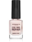 Dermacol Nail Care 3 in 1 reparační lak na nehty 11 ml